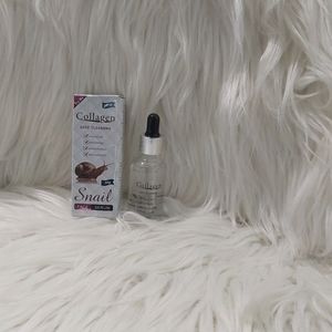 Collagen deep cleasing snail face serum